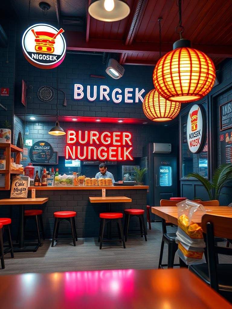 Burger Ngosek 1 Burger Ngosek