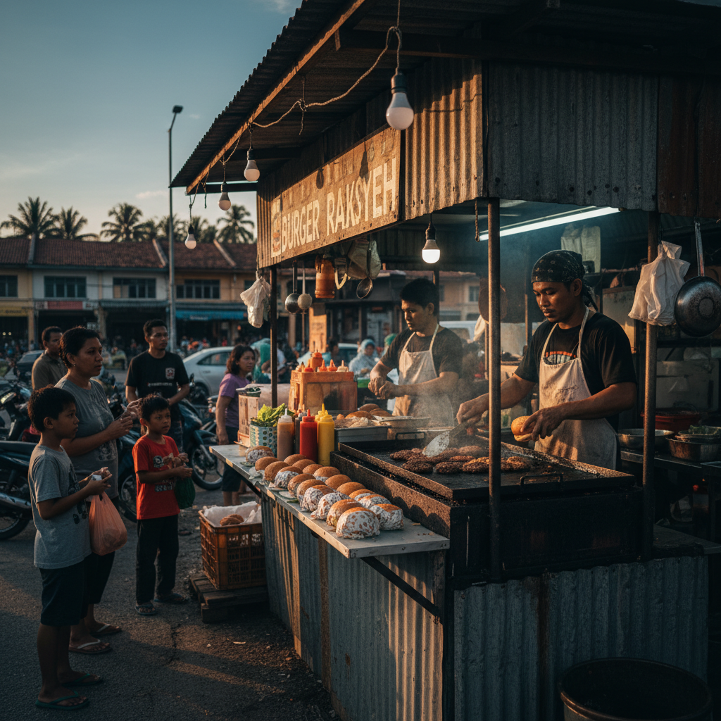 Burger Raksyeh 1 Burger Raksyeh - Pilihan Hebat Untuk Makan