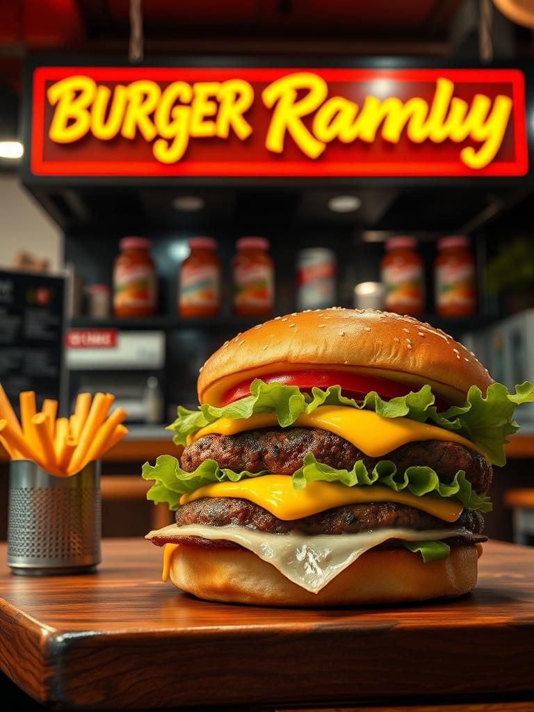Burger Ramly Bacang 1 Burger Ramly Bacang