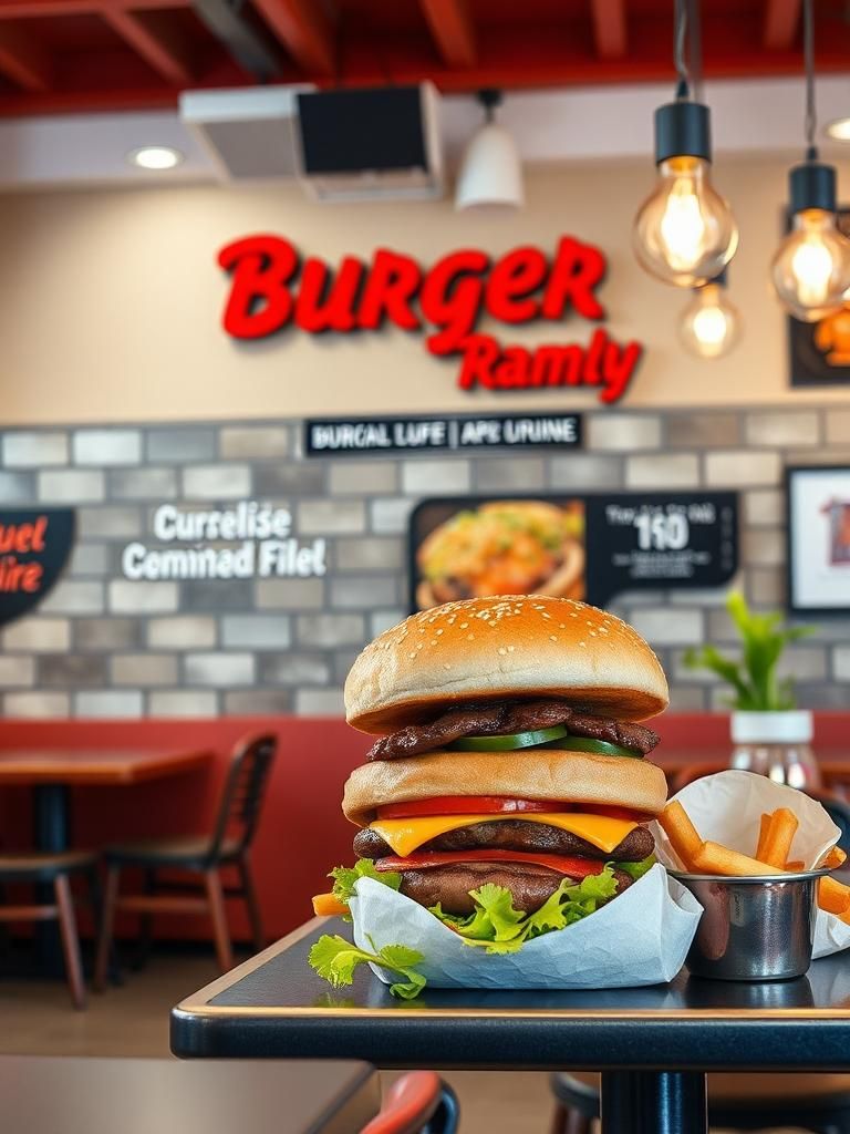 Burger Ramly by Abg Burger Flora a.k.a Burger Apa-Apa Jer