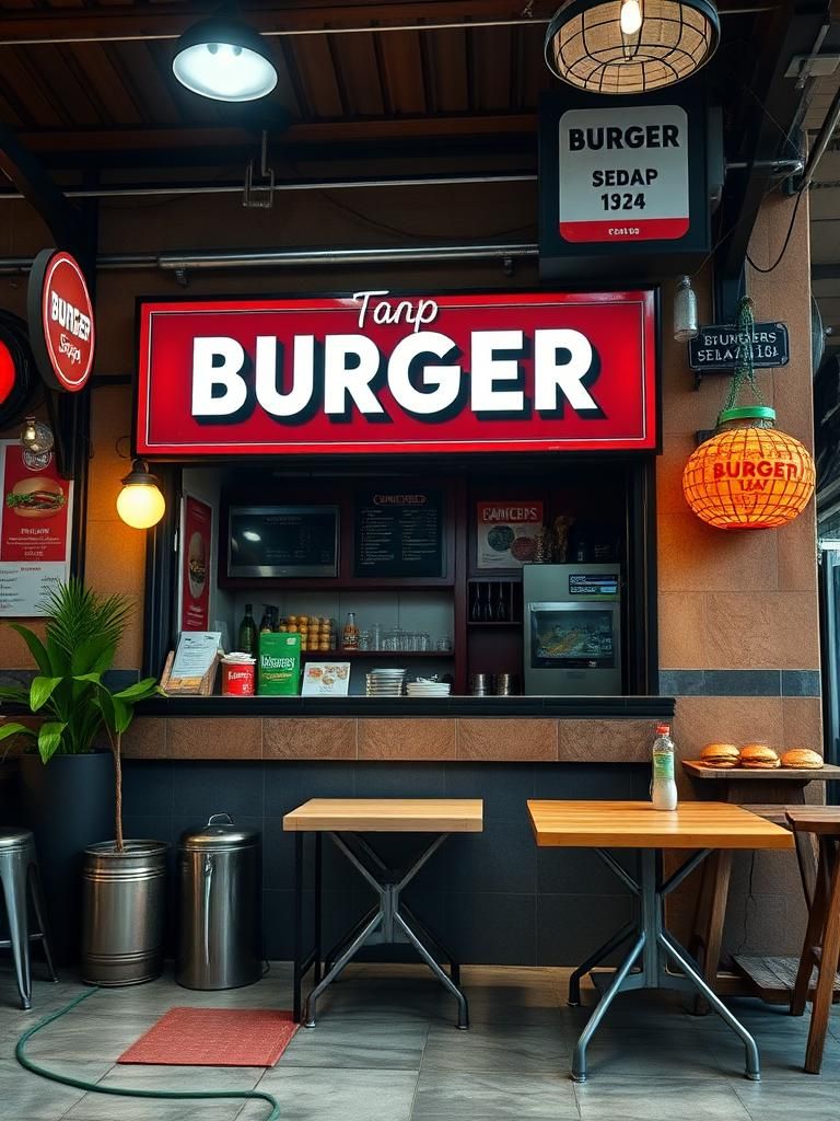 Burger Sedap Taman Kerian