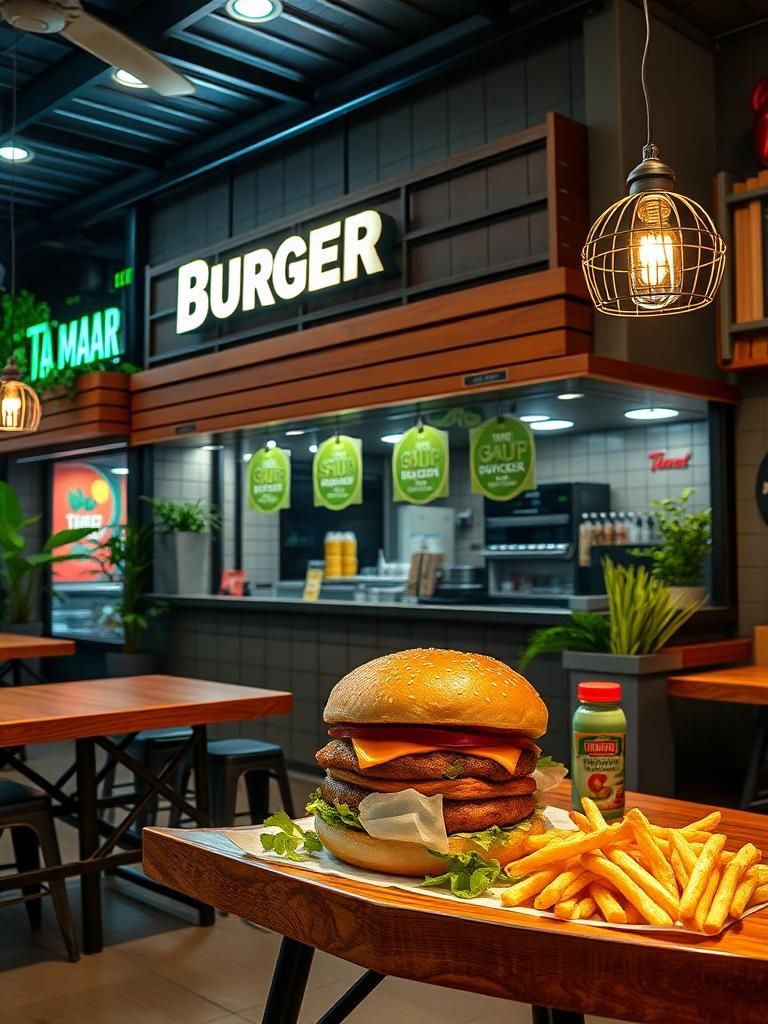 Burger Taman Agropolitan