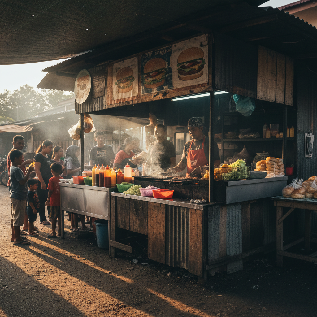Burger Terbaik Kampung Ayer Molek