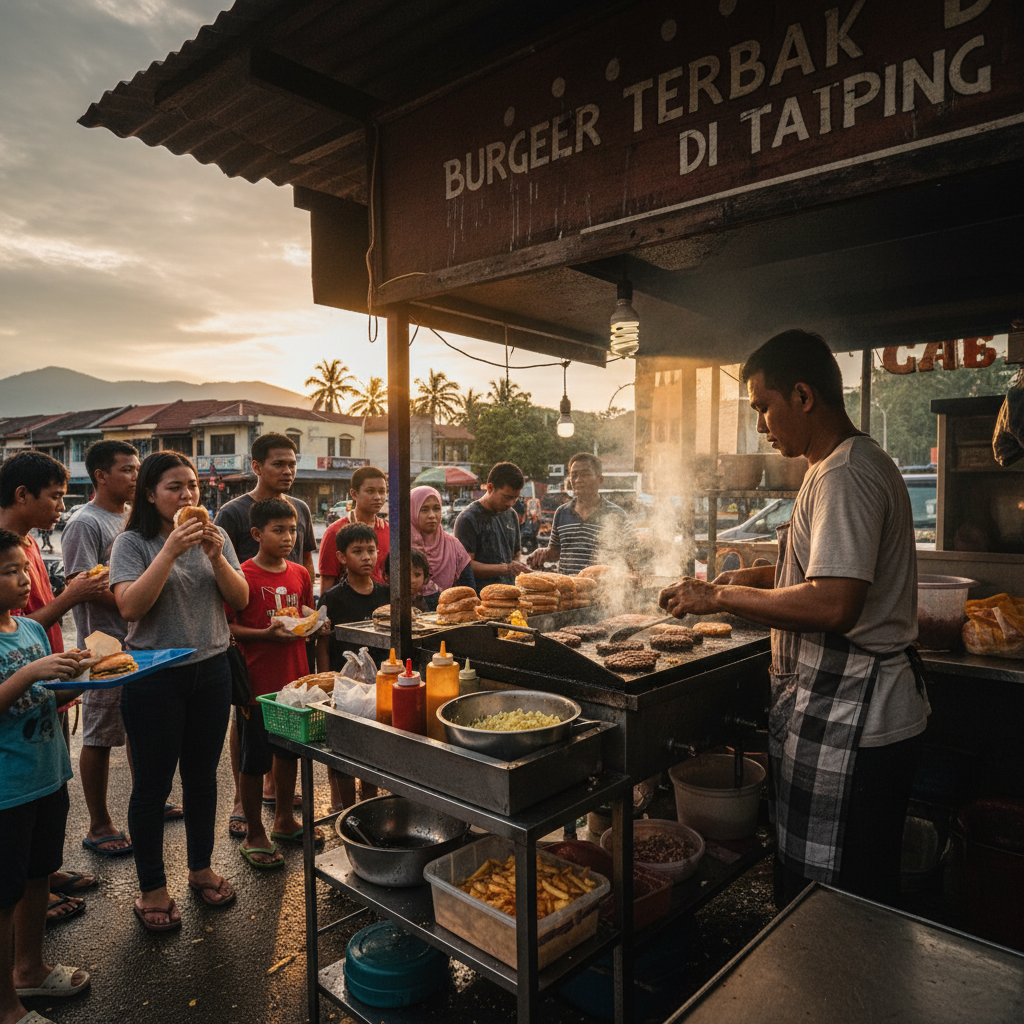 Burger Terbaik Taiping | Citra Rasa Unik