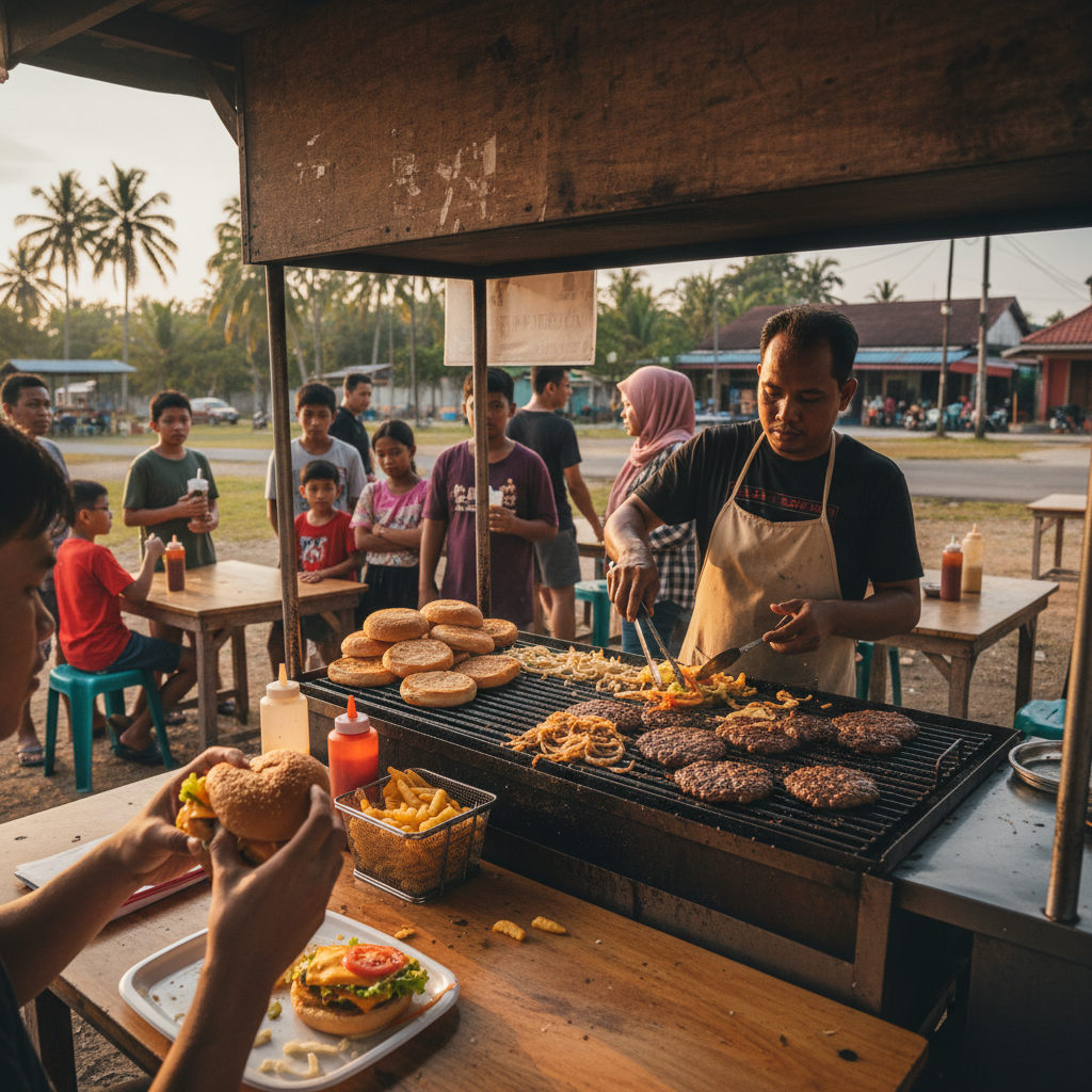 Burgers terbaik di Alor Gajah 1 Burger Terbaik di Alor Gajah | Sedap!