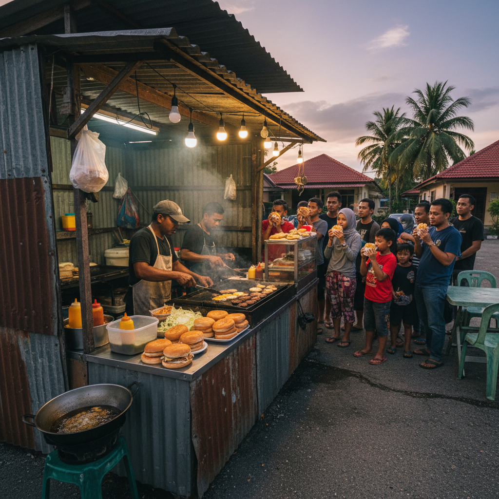 Burger Terbaik di Bemban | 10 Tempat Paling Sedap