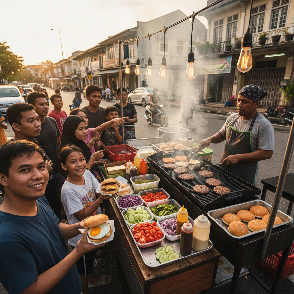 Burger Terbaik di Bintulu 1 Burger Terbaik di Bintulu | Gambar Juicy & Lazat