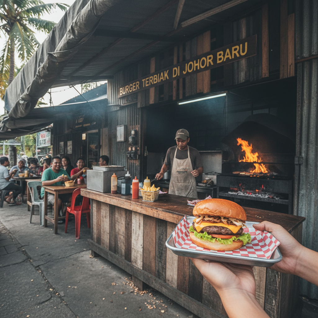 Burger Terbaik di Johor Bahru 1 Burger Terbaik di JB | Johor Bahru
