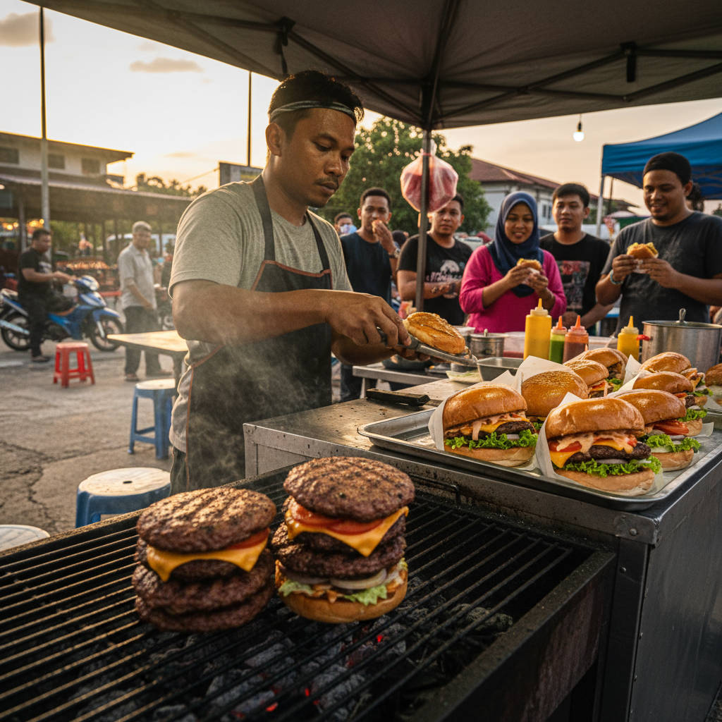 Burger Terbaik di Puchong, Wajib Cuba!