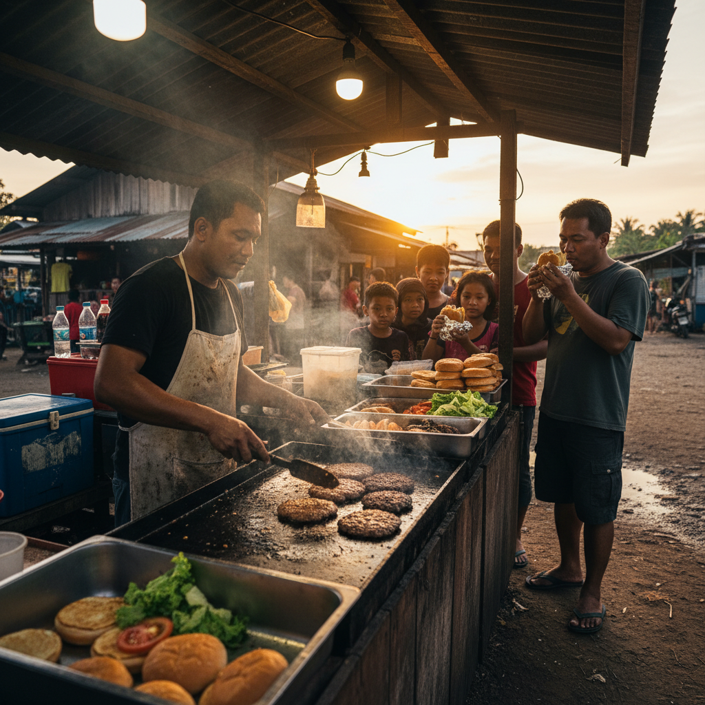 Burger Terbaik di Sarikei - Juadah Terunggul