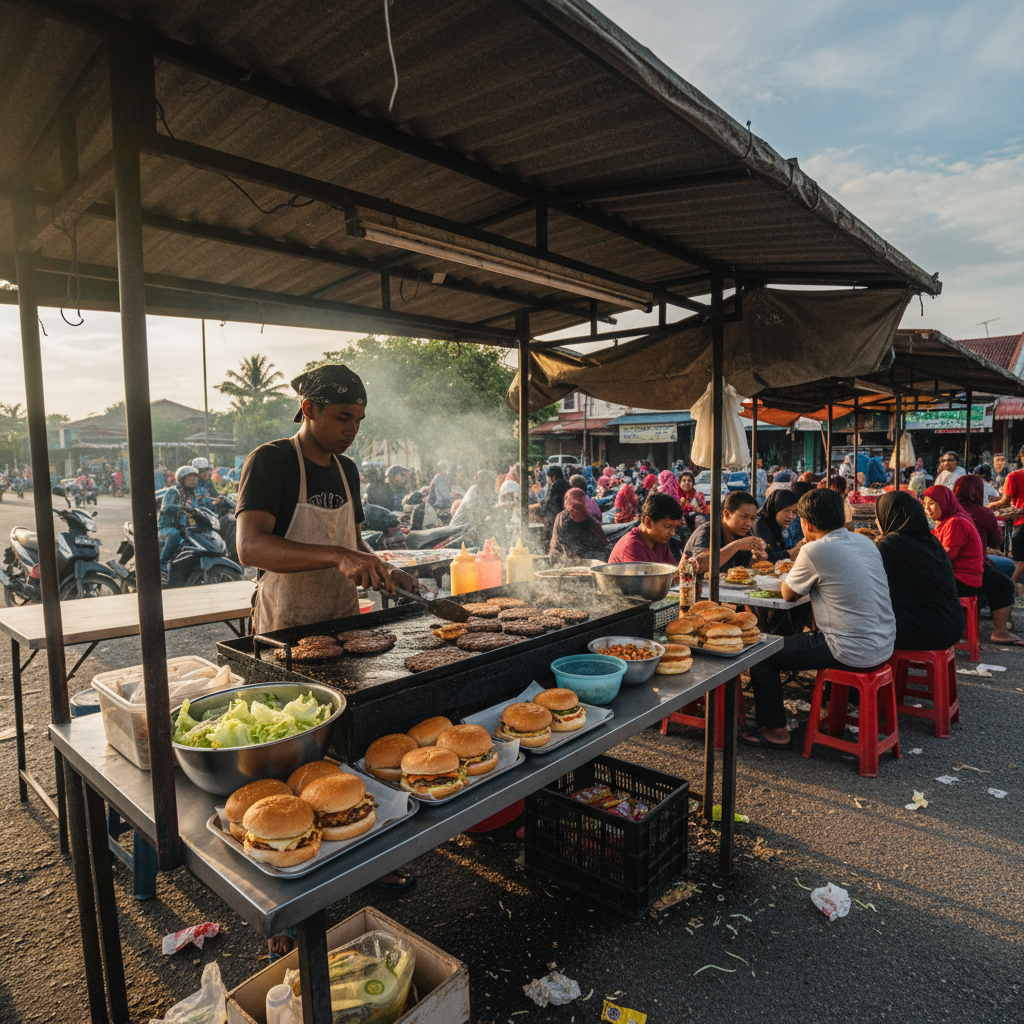 Burger Terbaik di Segamat Yang Wajib Dicuba 1 Burger Terbaik di Segamat Wajib Cuba