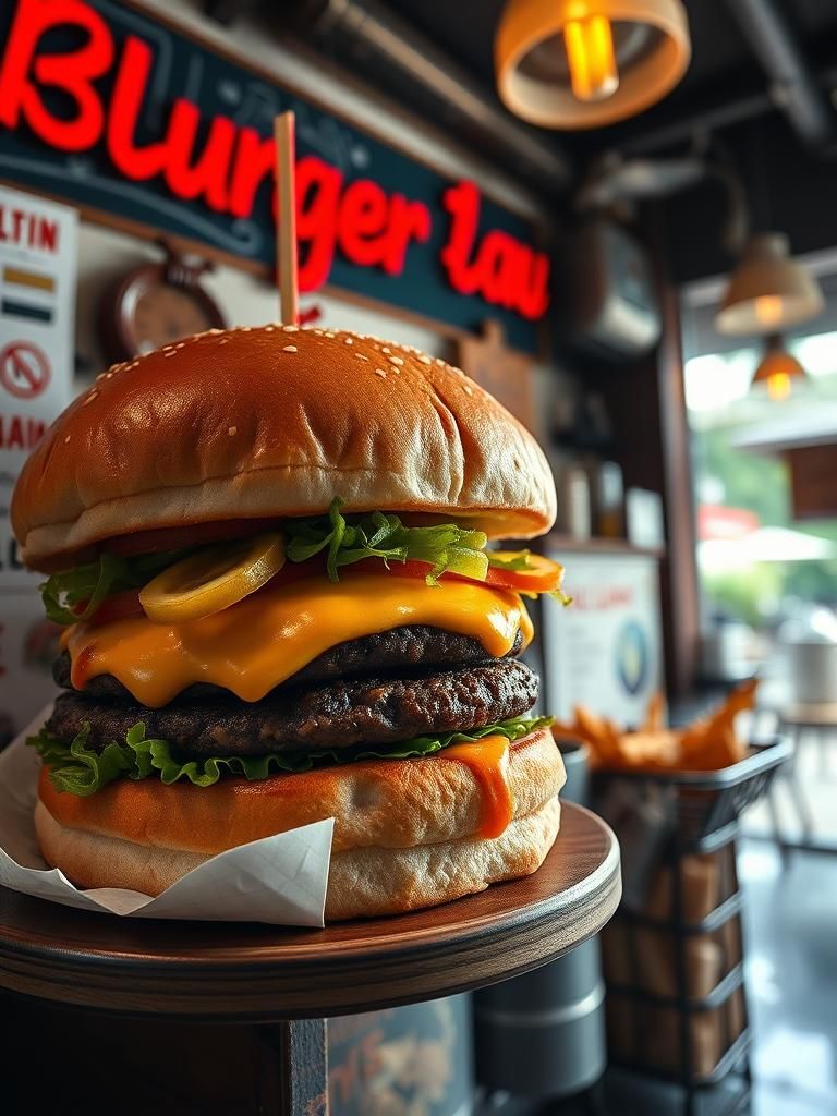 Burger kalut 1 Burger kalut