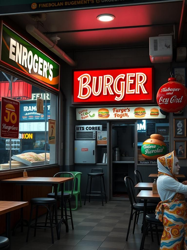 Burger kata Mana jalan haji jaib