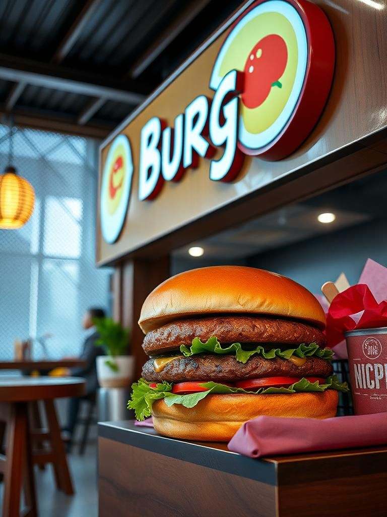 Burger santai ulu choh