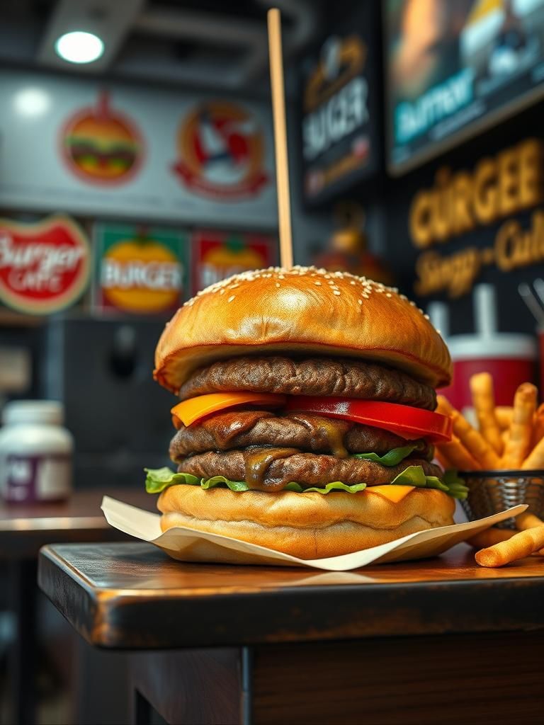 Burger simpang