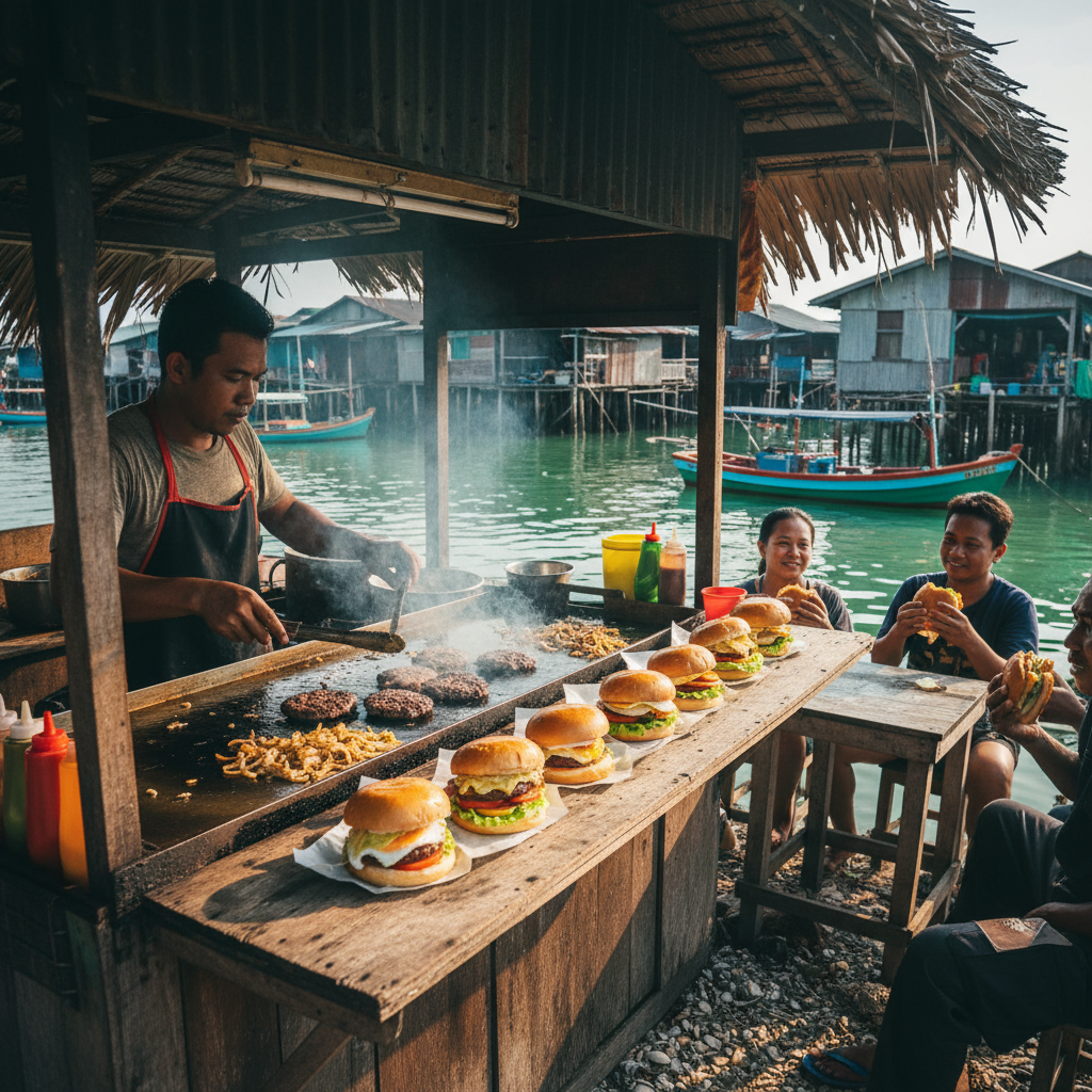 Burgers Terbaik di Bagan Pulau Ketam