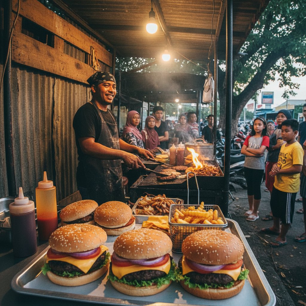 Burgers Terbaik di Jertih Paling Sedap
