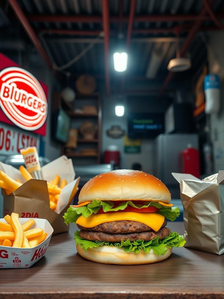 Burgers terbaik di Sungai Udang 1 Burgers terbaik di Sungai Udang