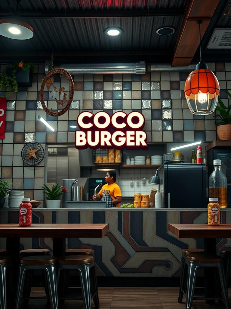 COCO BURGER ARAU 1 COCO BURGER ARAU