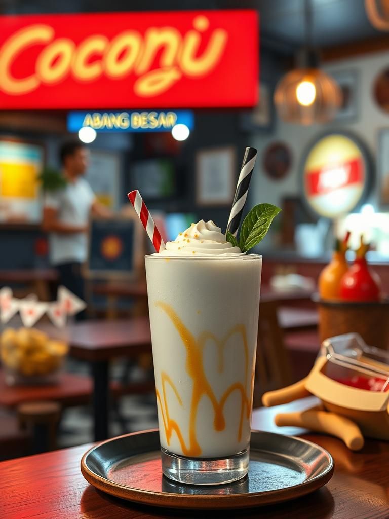 COCONUT SHAKE ABANG BESAR