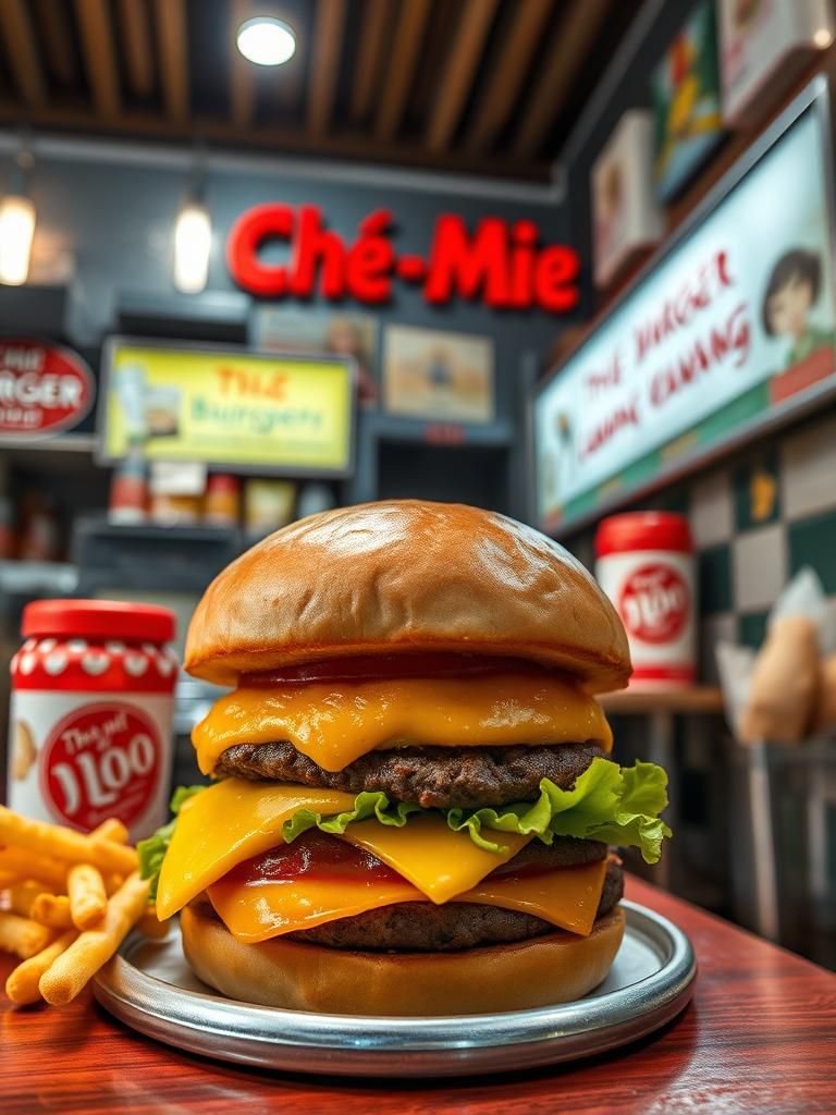 Che Mie Burger Kampung Kandang
