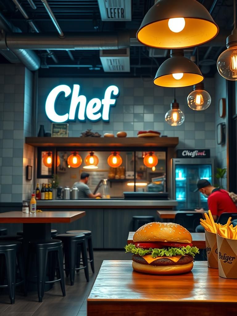 Chef Burger 1 Chef Burger