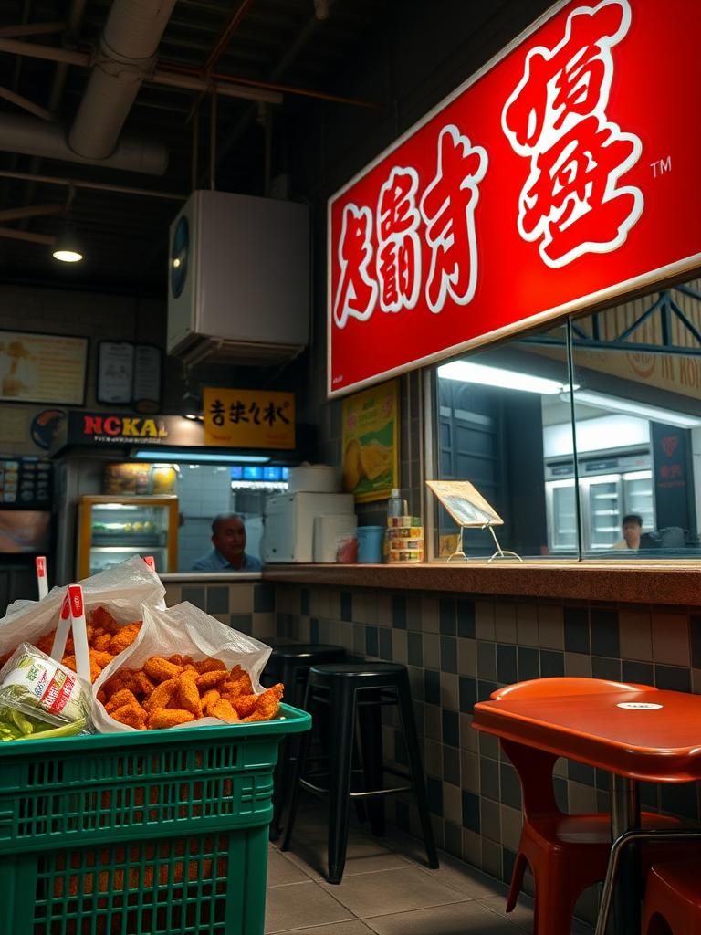Chicken Delight (Ayam Goreng 美國喜愛雞 Hong Tat 宏達）