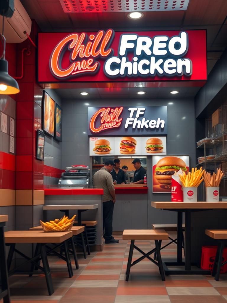 Chill Fried Chicken Pekan