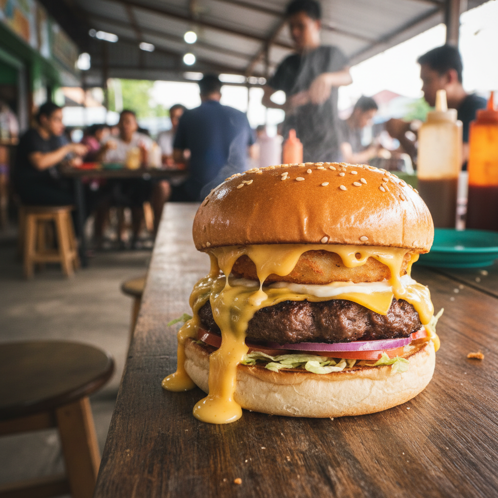 Crazy Cheezy Burger 1 Crazee Cheezy Burger Luar Biasa