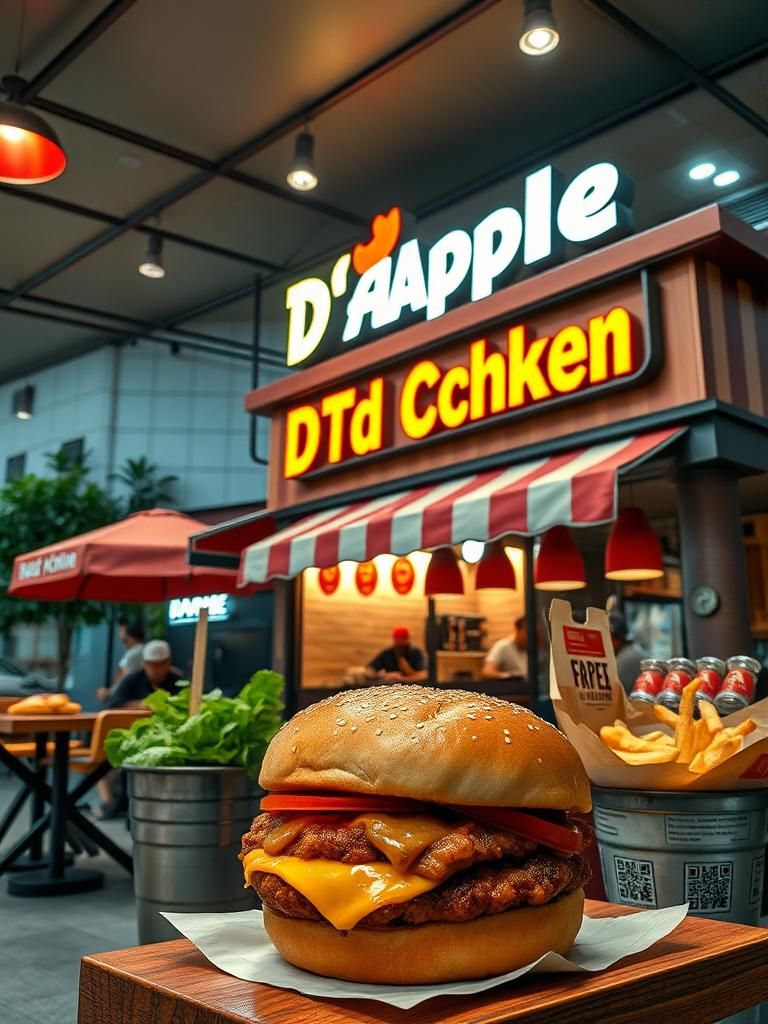 D’ Apple Fried Chicken Temerloh