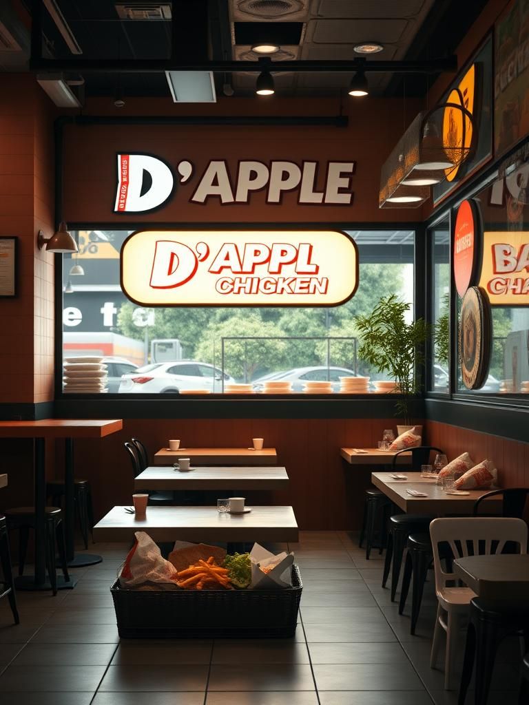 D’APPLE FRIED CHICKEN SG. BESAR