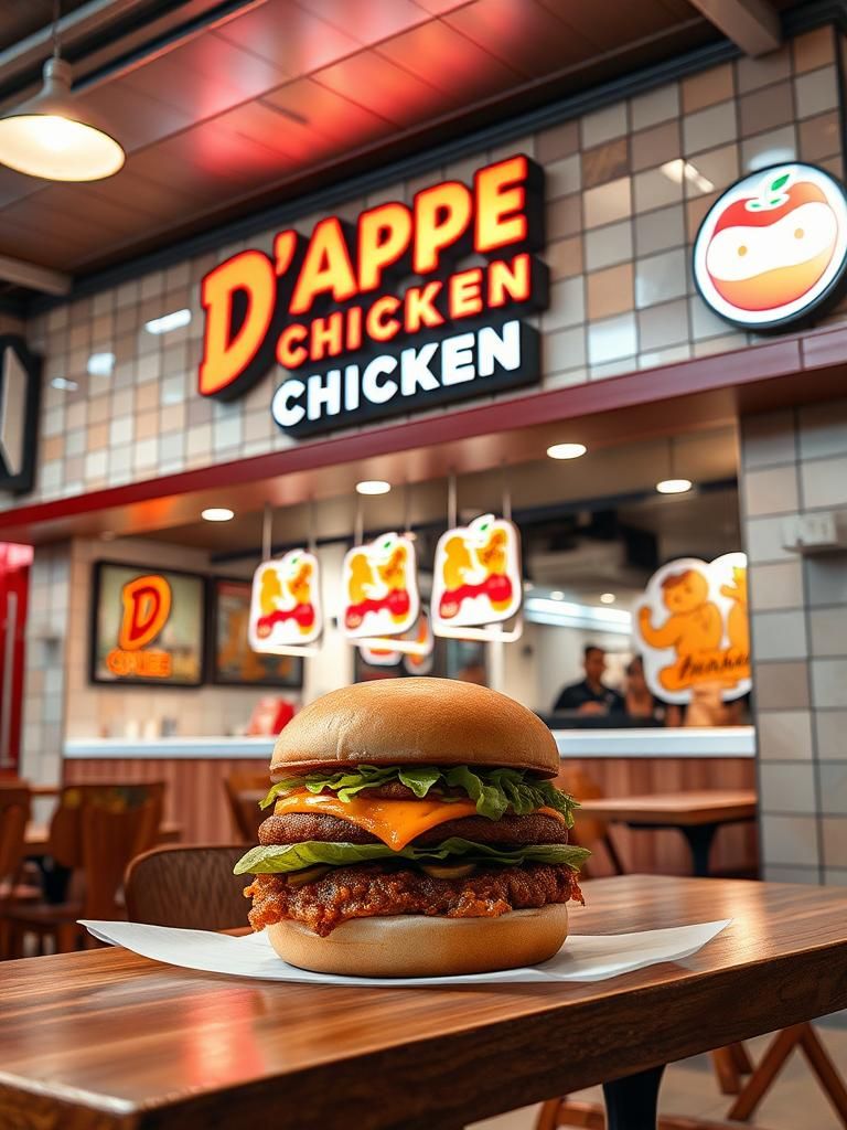 D’Apple Fried Chicken Parit Raja