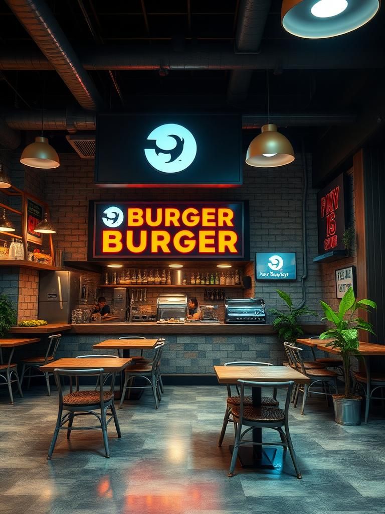 D’New Burger Shop • Ramly
