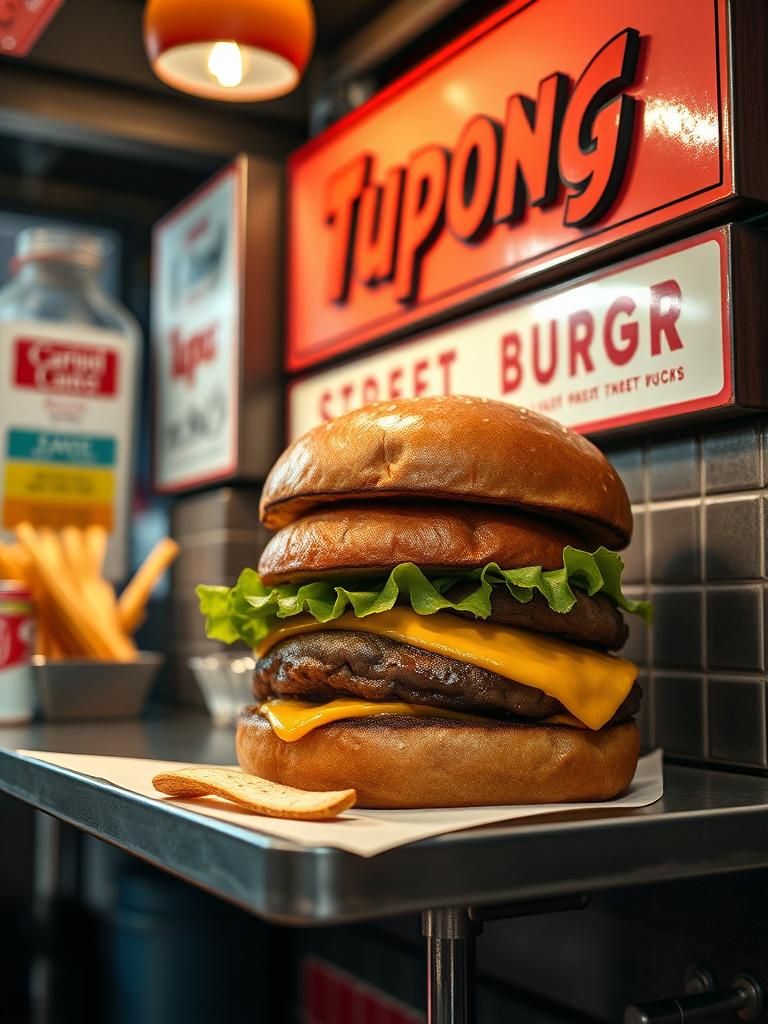 D'Tupong Street Burger 1 D’Tupong Street Burger