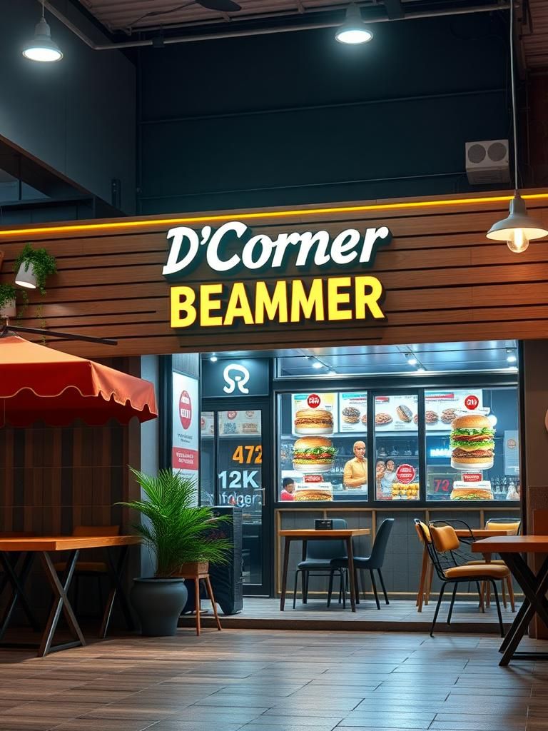 D’Corner Burger Ramly