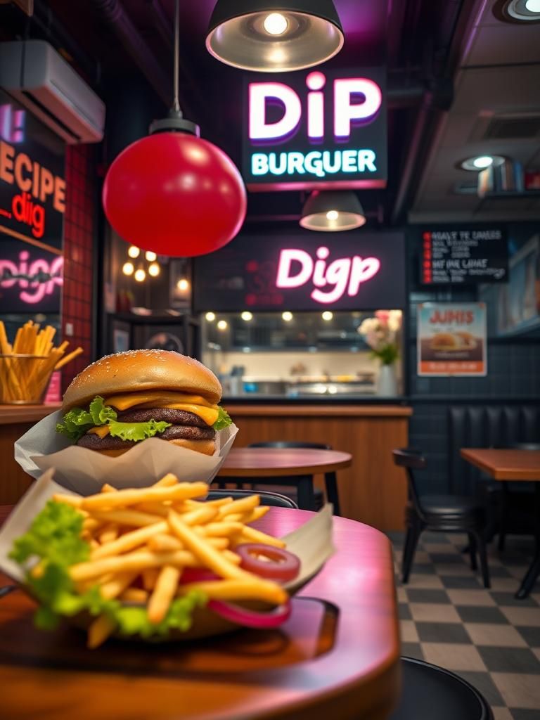 Dip Burger
