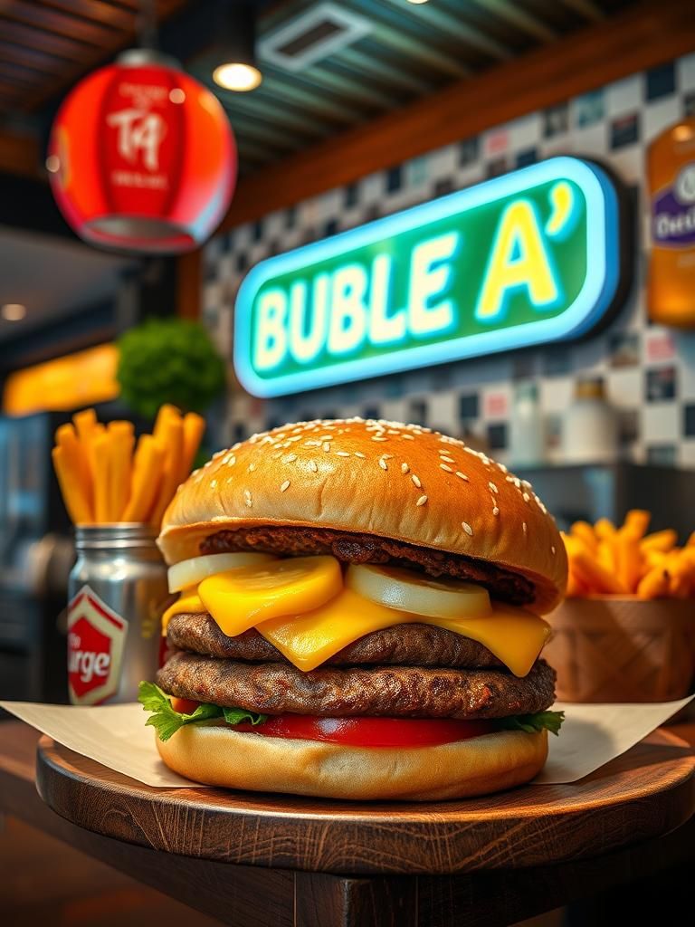 Double A” Burger