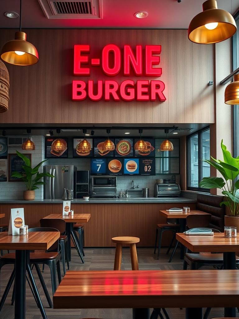 E-ONE Burger 1 E-ONE Burger