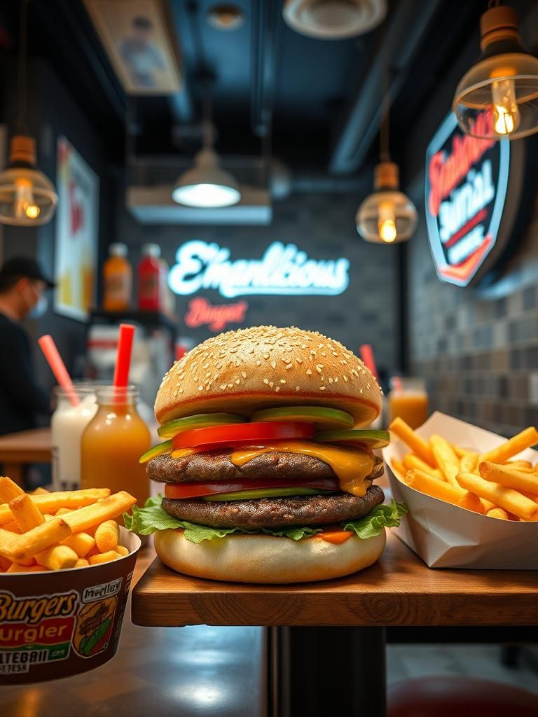 E’manlicious burger