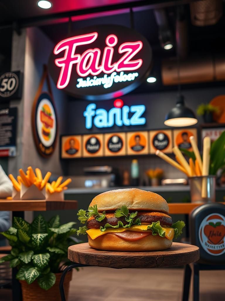 Faiz Juicyfruit & Burger 1 Faiz Juicyfruit & Burger