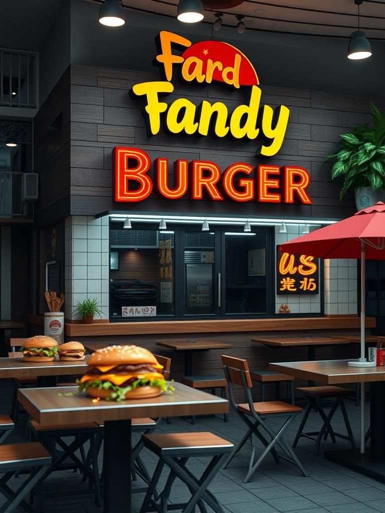 Fandy Burger Taman Taming Jaya
