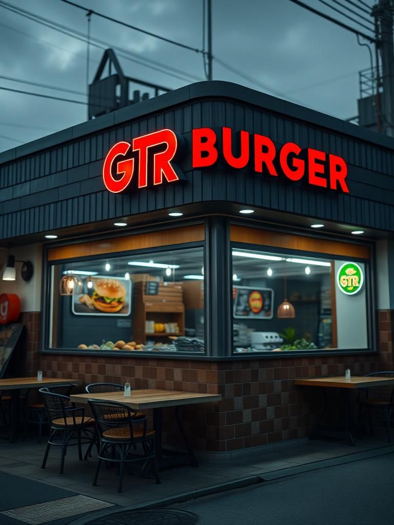 GTR Burger @ Penampang Baru