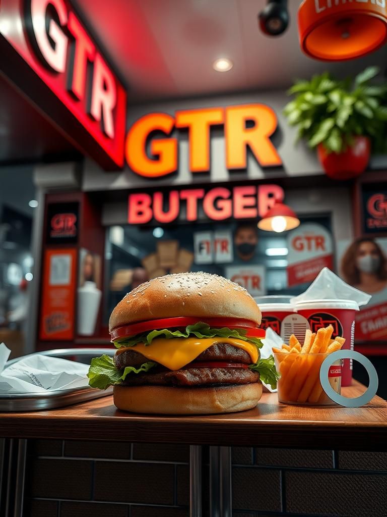 GTR Burger Kepayan 1 GTR Burger Kepayan