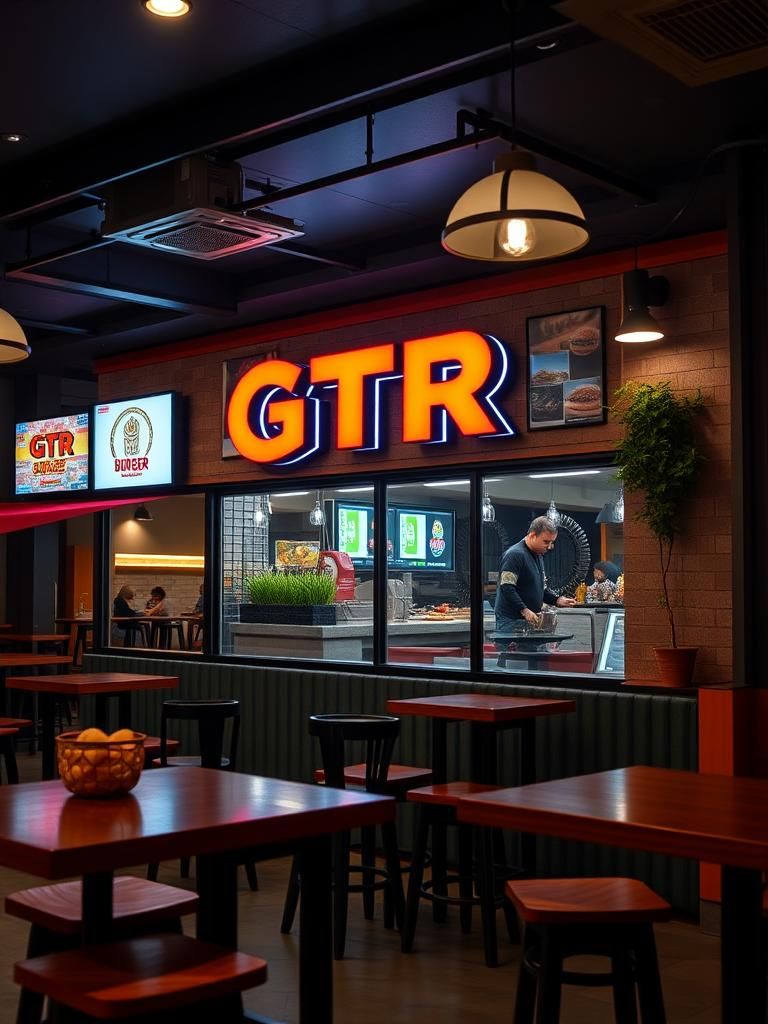 GTR Burger Taman Universiti Skudai