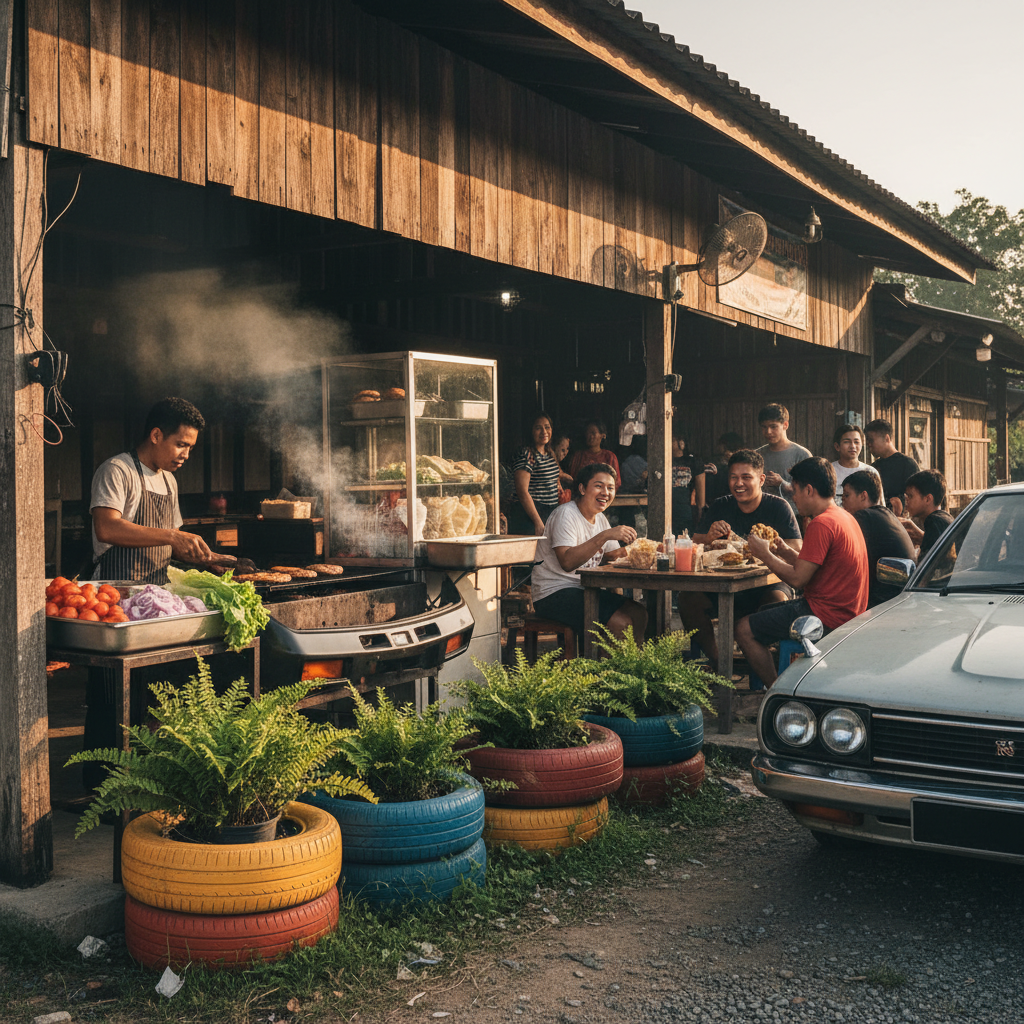 GTRburger Bukit Payong 1 GTRburger Bukit Payong - Burger Sedap Terkenal