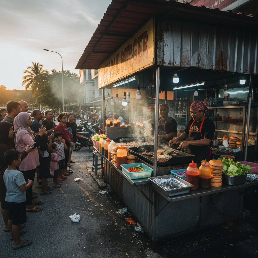 DE GERABAK BURGER 1 Gerabak Burger Terbaik di Malaysia