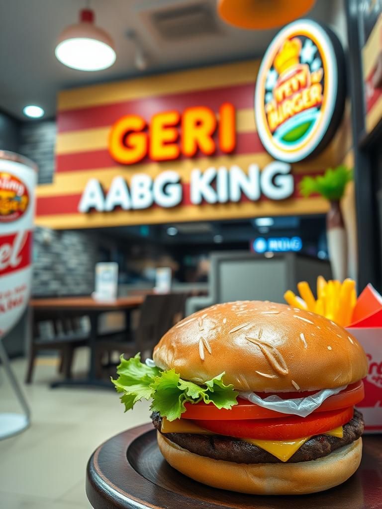Gerai Burger Abg King