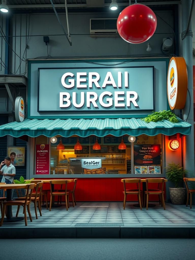 Gerai Burger Kampung Koh
