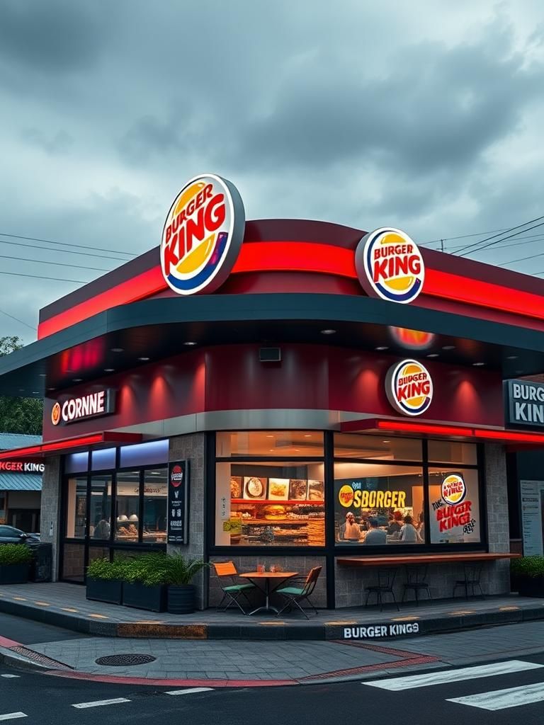 Gerai Burger King Corner