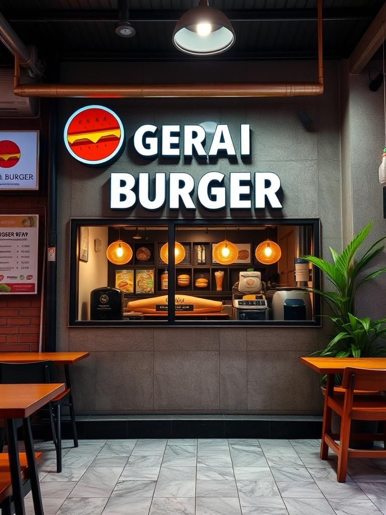 Gerai Burger Lorong Yang Mohd, Rimba Terjun